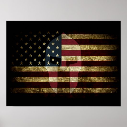 Poster Spartan américain (Devant)