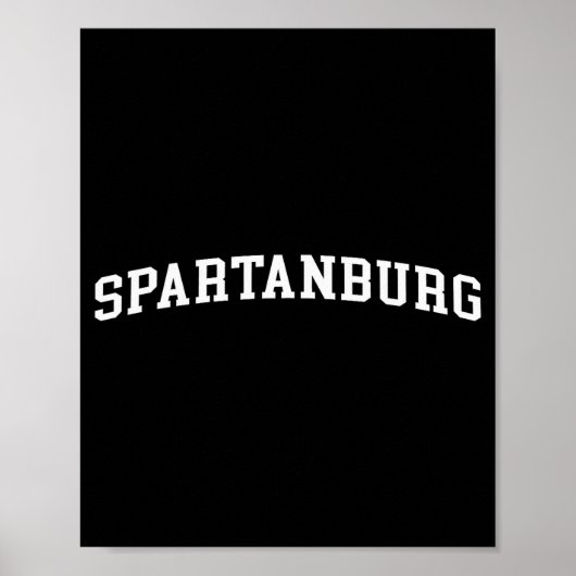 Poster Spartanburg (Devant)