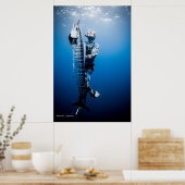 Poster Spearfishing wahoo (Cuisine)