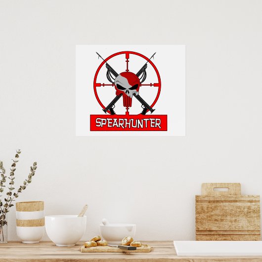 Poster Spearhunter (Keuken)
