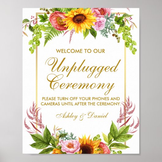 Poster Spécial - Cérémonie Mariage débranchée (Devant)