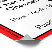 Poster spécial d'aujourd'hui - fournitures de rest (Coin)