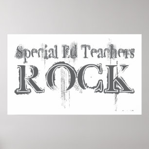 Poster Special Ed Teachers Rock
