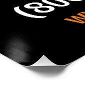 Poster Spécial massage d'Halloween (Coin)