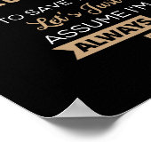 Poster Spécialiste de la cybersécurité (Coin)