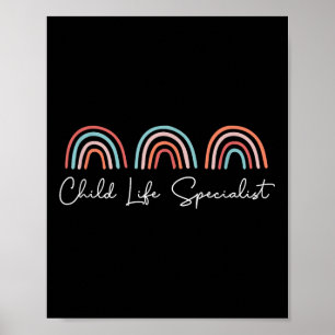 Poster Spécialiste de la vie infantile Thère professionne