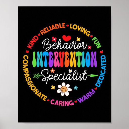 Poster Spécialiste groovy d'intervention comportementale (Devant)