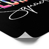 Poster Specials Squad Tie Dye Back To School Women Apprec (Coin)