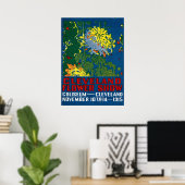 Poster Spectacle de fleurs de Cleveland 1915 (Bureau à domicile)
