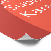 Poster Spectacle du Karaoke (Coin)