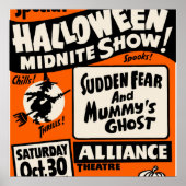 Poster Spectacle du Midnite d'Halloween (Devant)