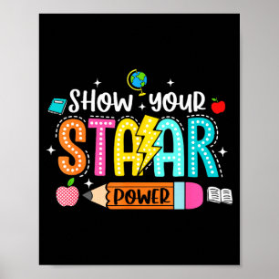Poster spectacle formidable de pouvoir staar enseignant t