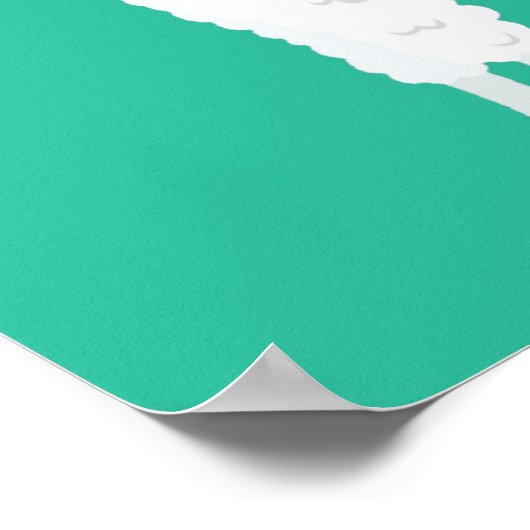 Poster Spectacle funky d'alpaga (Coin)