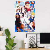Poster Spectacle Tv Kurokos De Basketball (Bureau à domicile)