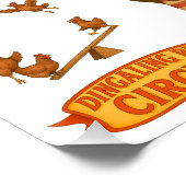 Poster Spectacles du cirque Dingaling Bros (Coin)