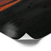 Poster Spectaculaire Plage de coucher de soleil tropical (Coin)