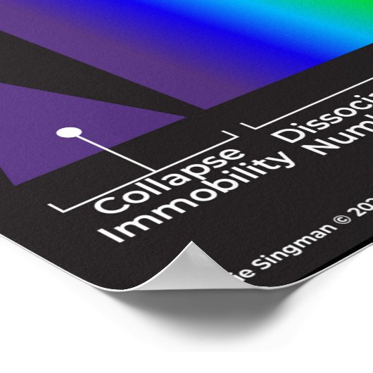 Poster Spectre d'activation du système nerveux (Coin)