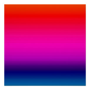 Poster Spectre de Couleurs Horizontales 20x20