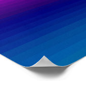 Poster Spectre de Couleurs Horizontales - 4 (Coin)