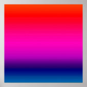 Poster Spectre de Couleurs Horizontales - 4 (Devant)