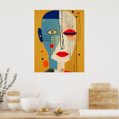 Poster Spectre de perception Abstrait (Cuisine)