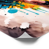 Poster Spectre des couleurs (Coin)