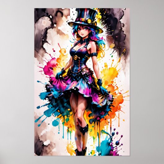 Poster Spectre des couleurs (Devant)