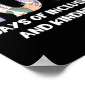 Poster SPED Silly Autism 100 Days School Teacher Goose In (Coin)