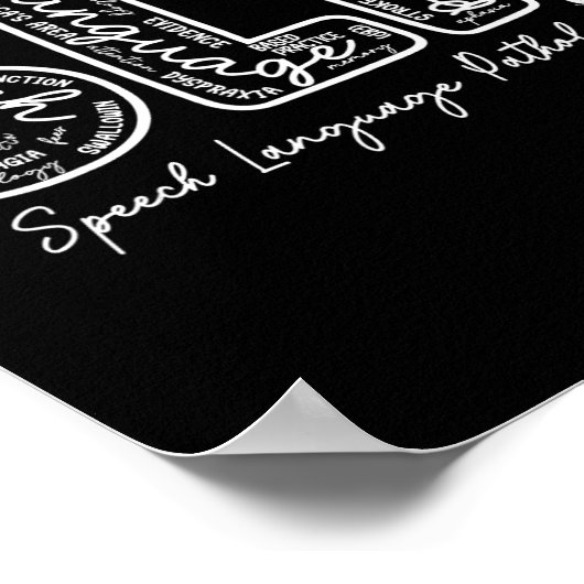 Poster Speech Therapy Speech Language Pathologist Therapi (Coin)