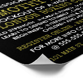 Poster Speed Balls, Boxe Classe Advert (Coin)