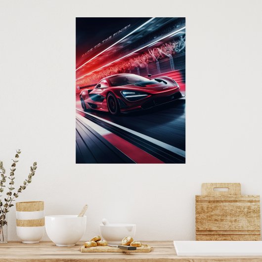 Poster Speed Racer (Cuisine)