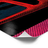 Poster Speed & Splatter – The Ford GT40 Gulf Legacy (Coin)