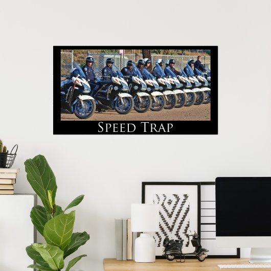 Poster Speed Trap (Bureau à domicile)