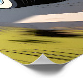 Poster Speeding Car Pop Art (Coin)