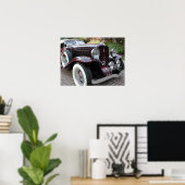 Poster Speedster d'Auburn 1932 (Bureau à domicile)