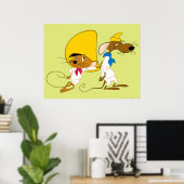 Poster SPEEDY GONZALES™ et Friend (Bureau à domicile)