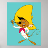 Poster SPEEDY GONZALES™ Mustache (Devant)