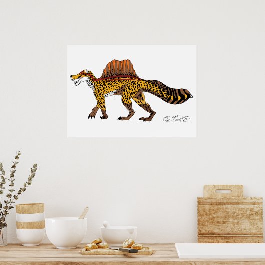 Poster Speetahsaurus (Cuisine)