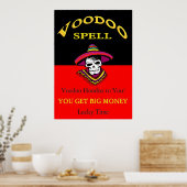 Poster Spell Voodoo Big Money (Cuisine)