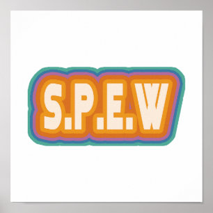 Poster SPEW Société de promotion de la protection des élé