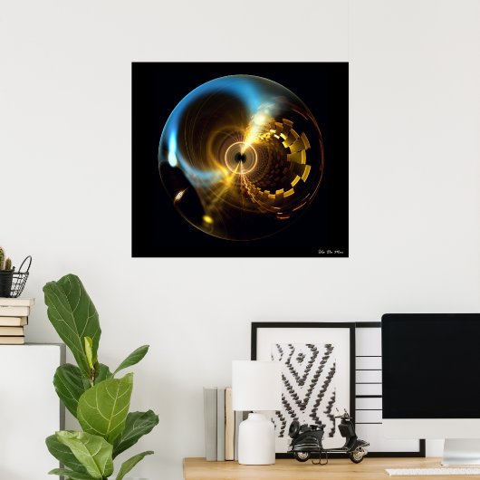 Poster Sphere (Bureau à domicile)