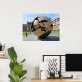 Poster Sphère dans la Cité du Vatican (Bureau à domicile)