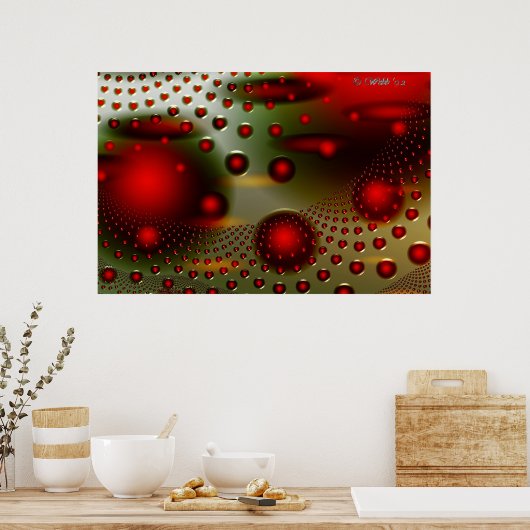 Poster Sphère D'Influence (Cuisine)