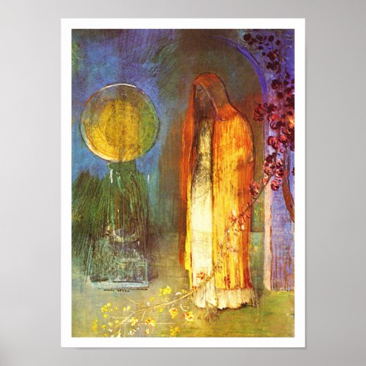 Poster Sphère par Odilon Redon (Devant)