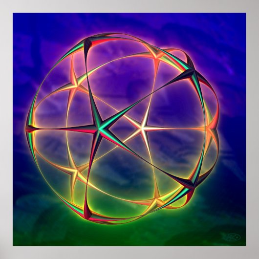 Poster Sphère Star (Devant)