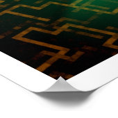 Poster Sphère technologique (Coin)