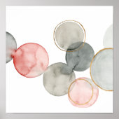 Poster Sphères dorées (Devant)