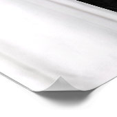 Poster Sphères opulentes en marbre blanc et noir (Coin)