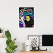 Poster Sphérique (Bureau à domicile)