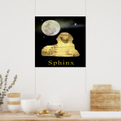 Poster sphinx à l'affiche du soir (Cuisine)
